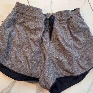 Lululemon Athletica Charcoal Athletic Shorts